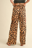 Photo of the back of leopard pants