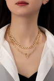 Toggle Gold Necklace Set