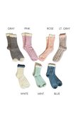 Fuzzy Women's Knit Socks: