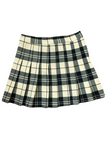 The Marlowe Plaid Pleated Skirt