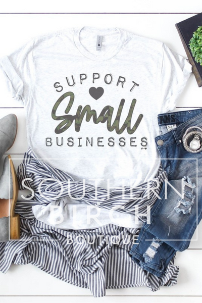 Support Small Business Graphic Tee