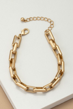 Chunky Chain Gold Bracelet