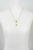 Geo Shape Charm Layer Necklace