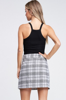 The Camryn Plaid Skirt
