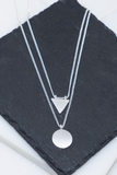 Geo Shape Charm Layer Necklace