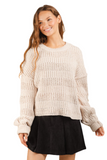 The Emma Puff Sleeve Sweater