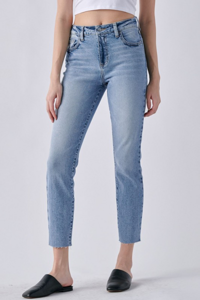 The Maxine High Rise Mom Skinny Jeans