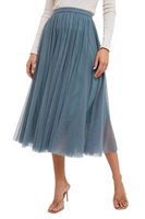 The Carrie Tulle Midi Skirt