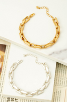 Chunky Chain Gold Bracelet