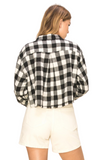 The Teagan Cropped Flannel