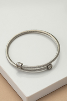 Wire Bangle Bracelet