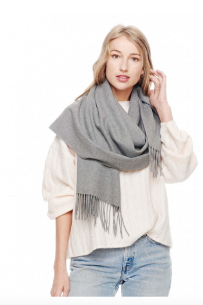 Gray Comfy in Cashmere Scarf