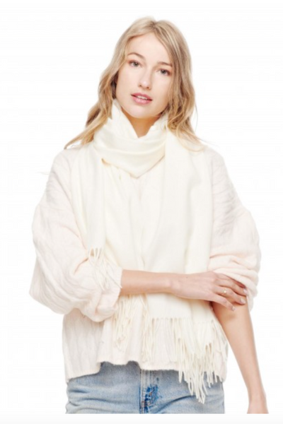 Ivory Comfy in Cashmere Scarf